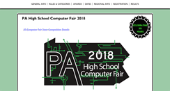 Desktop Screenshot of pacomputerfair.org